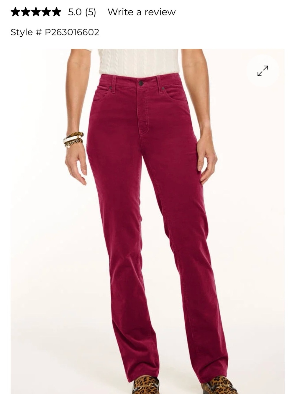 Talbots Straight-Leg Pants in Bright Pink. Talbots pic for accurate description.